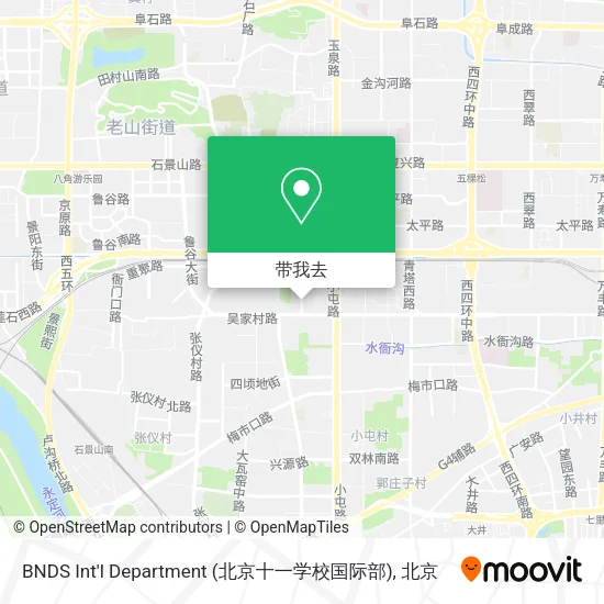 BNDS Int'l Department (北京十一学校国际部)地图