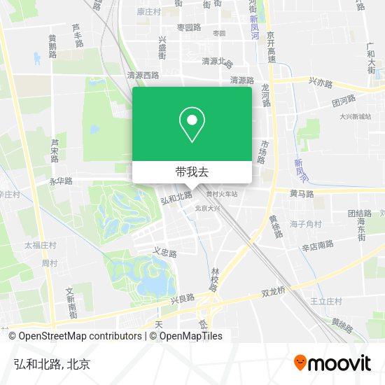 弘和北路地图