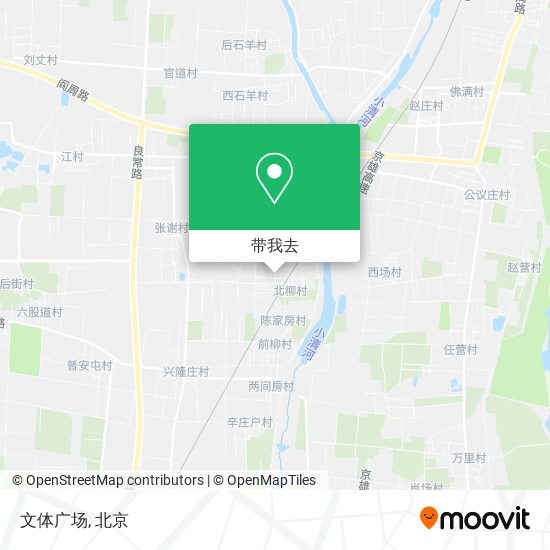 文体广场地图