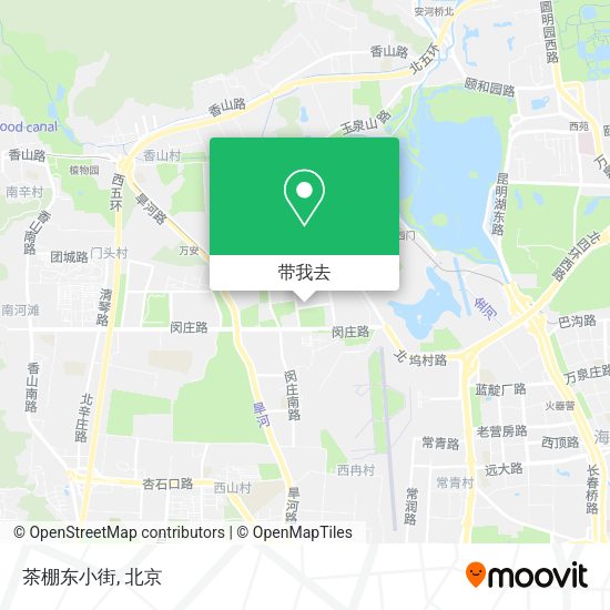 茶棚东小街地图