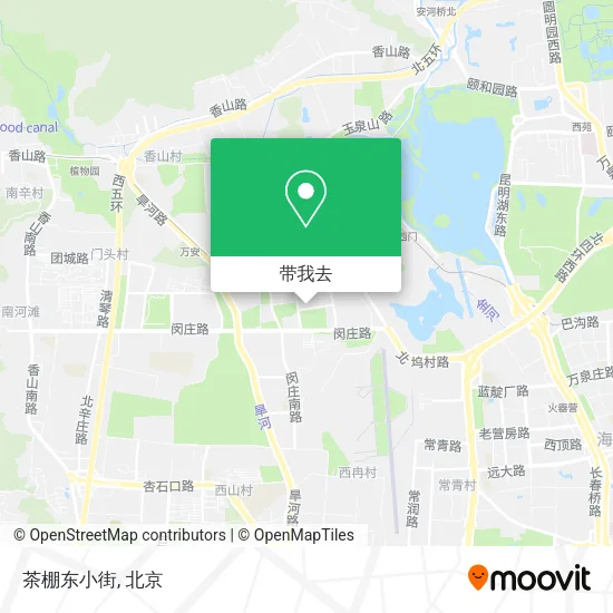 茶棚东小街地图