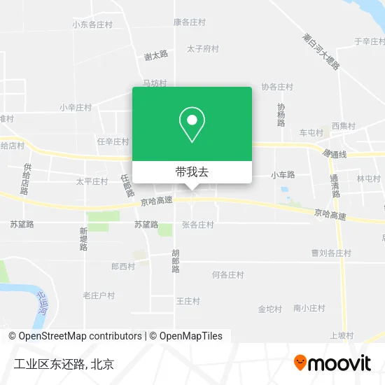 工业区东还路地图