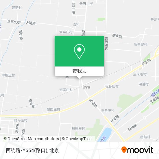 西统路/Y654(路口)地图