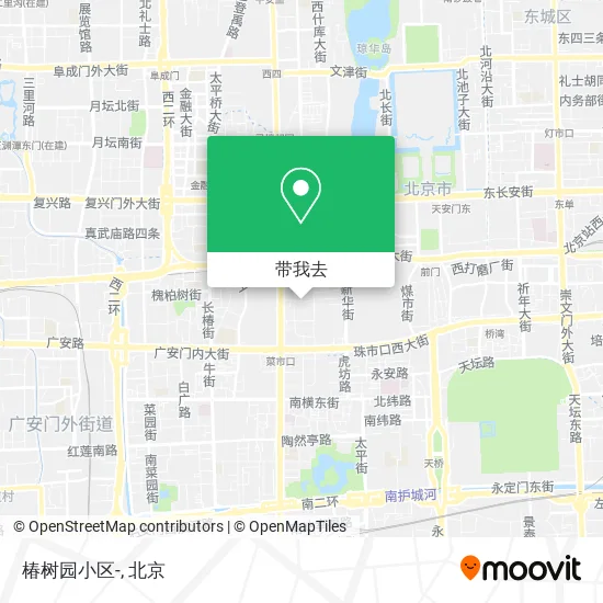 椿树园小区-地图