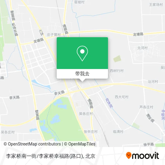 李家桥南一街/李家桥幸福路(路口)地图
