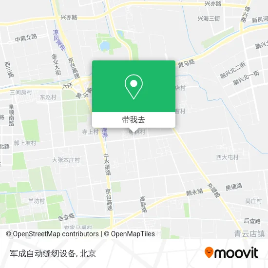 军成自动缝纫设备地图