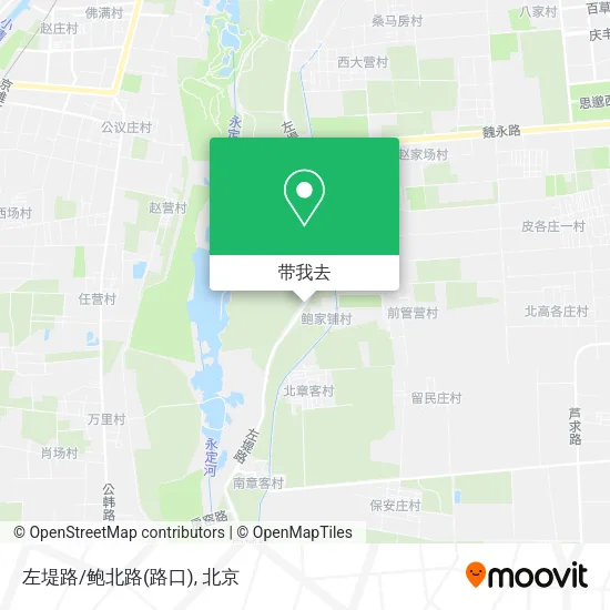 左堤路/鲍北路(路口)地图