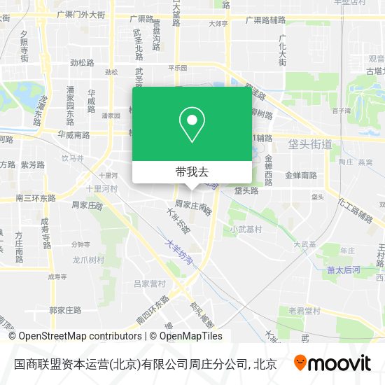 国商联盟资本运营(北京)有限公司周庄分公司地图