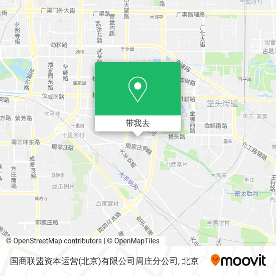 国商联盟资本运营(北京)有限公司周庄分公司地图