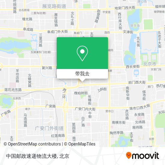 中国邮政速递物流大楼地图