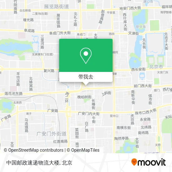 中国邮政速递物流大楼地图
