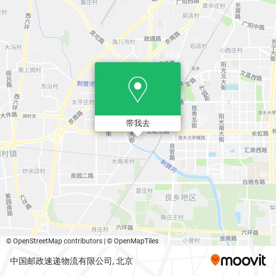 中国邮政速递物流有限公司地图