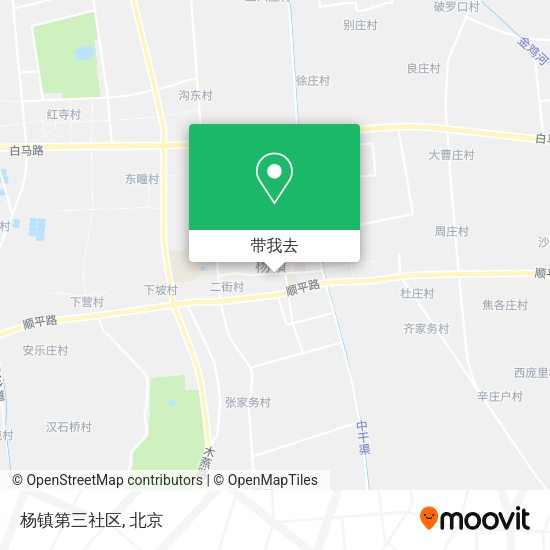 杨镇第三社区地图