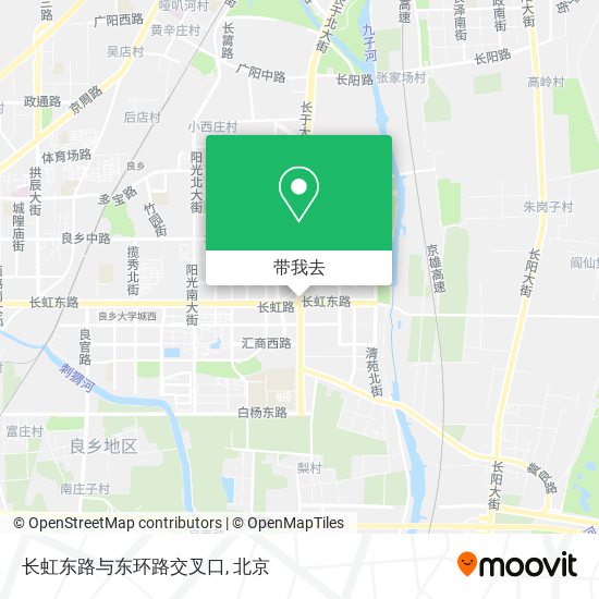 长虹东路与东环路交叉口地图