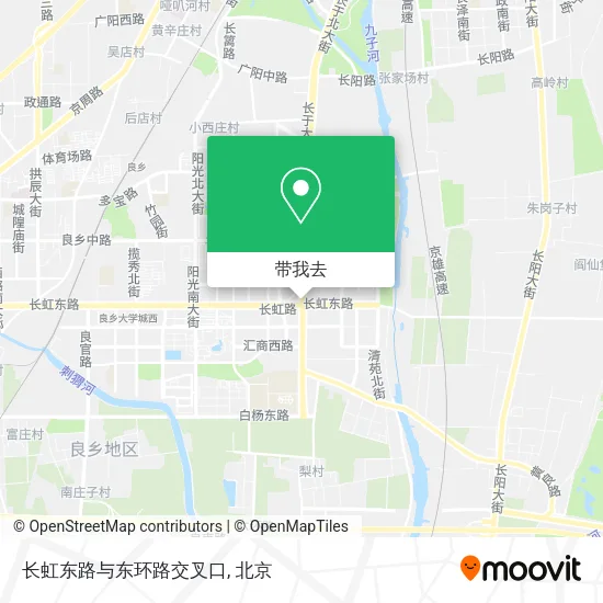长虹东路与东环路交叉口地图