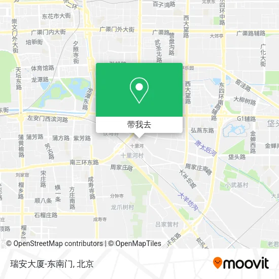 瑞安大厦-东南门地图