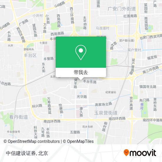 中信建设证券地图