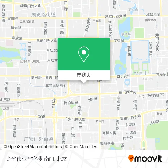 龙华伟业写字楼-南门地图