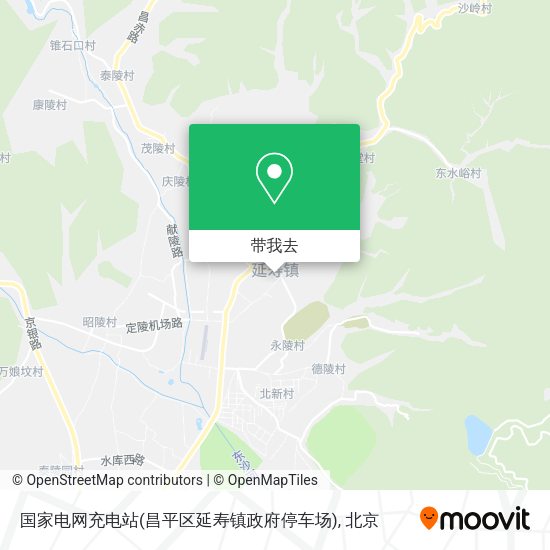 国家电网充电站(昌平区延寿镇政府停车场)地图