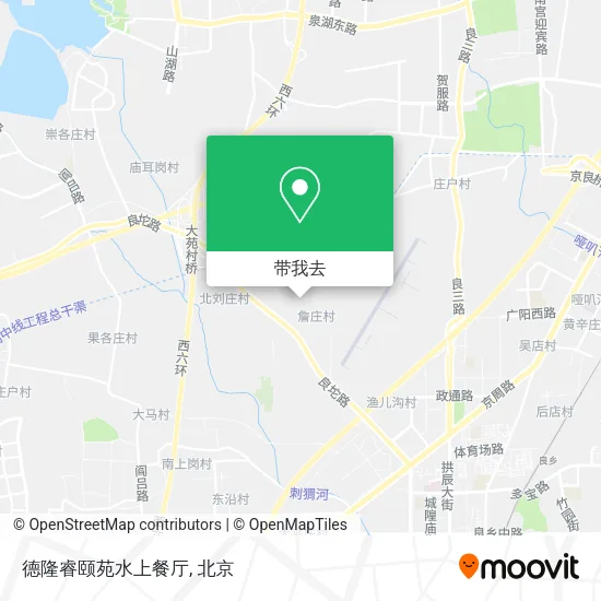 德隆睿颐苑水上餐厅地图