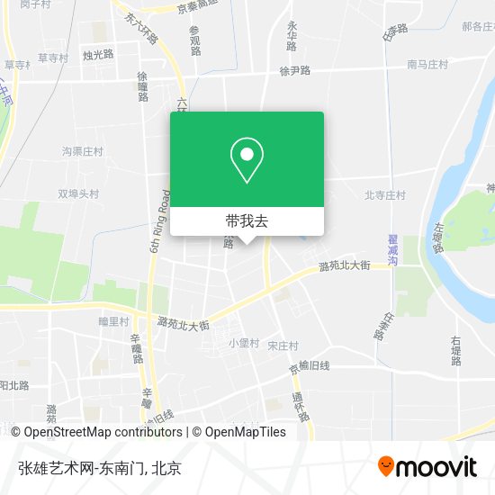 张雄艺术网-东南门地图
