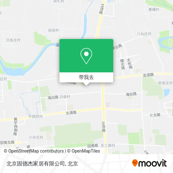 北京固德杰家居有限公司地图