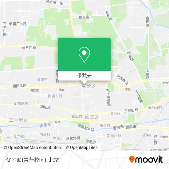 优胜派(常营校区)地图