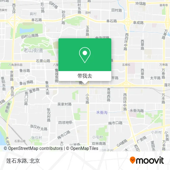 莲石东路地图