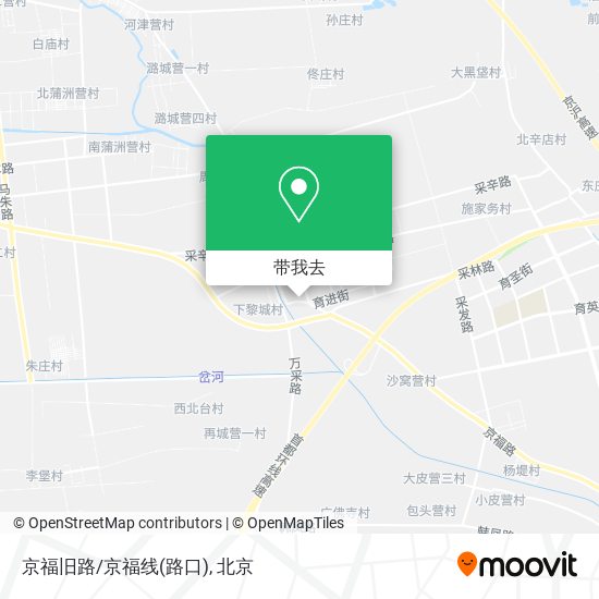 京福旧路/京福线(路口)地图