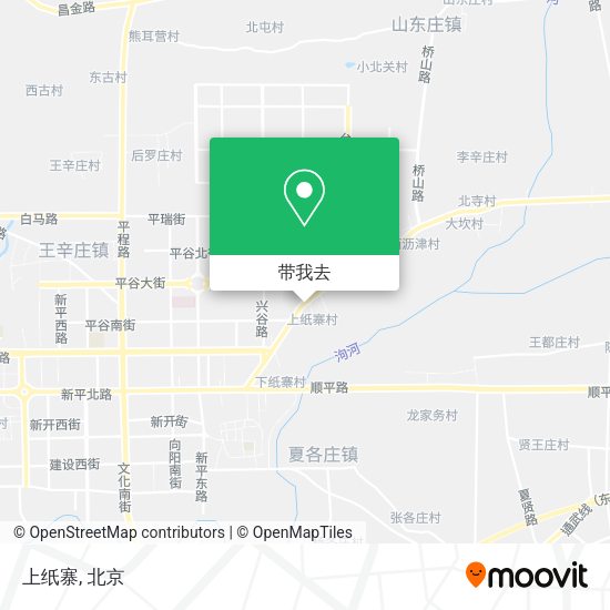 上纸寨地图