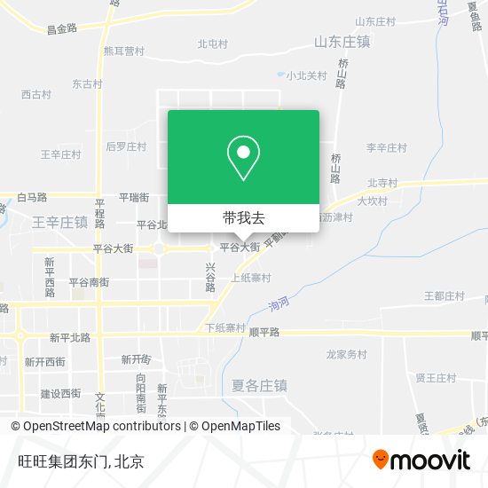 旺旺集团东门地图