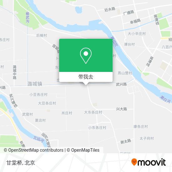 甘棠桥地图