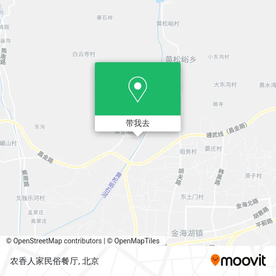 农香人家民俗餐厅地图