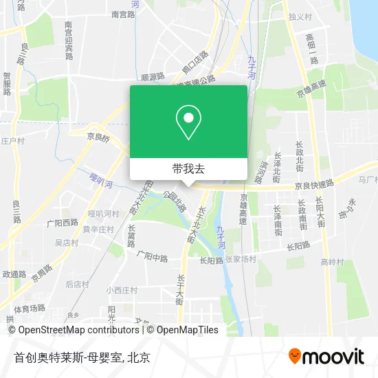 首创奥特莱斯-母婴室地图