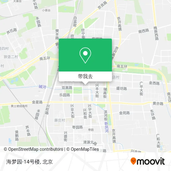 海梦园-14号楼地图
