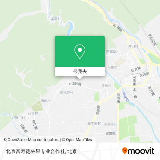北京富寿德林果专业合作社地图