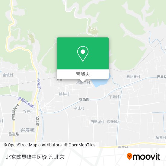 北京陈昆峰中医诊所地图