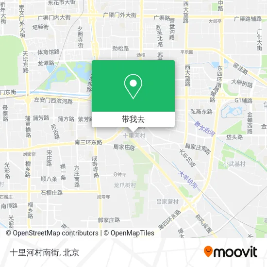 十里河村南街地图