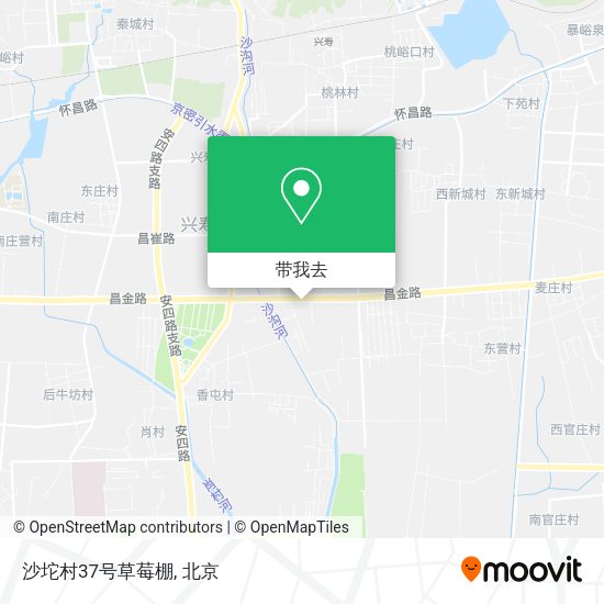 沙坨村37号草莓棚地图