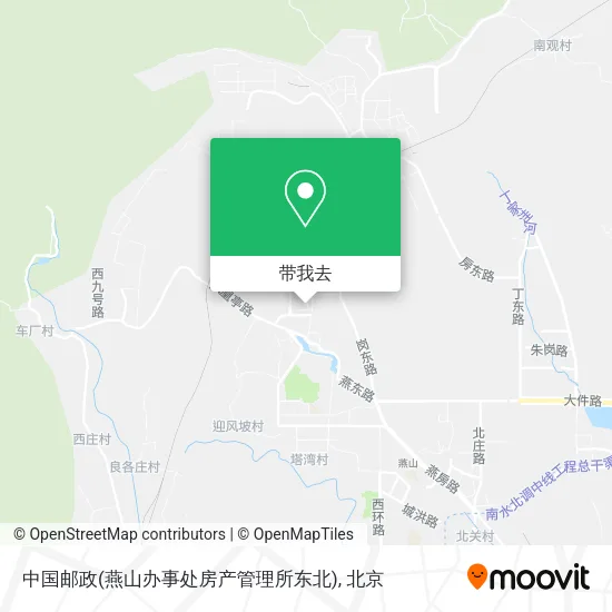中国邮政(燕山办事处房产管理所东北)地图
