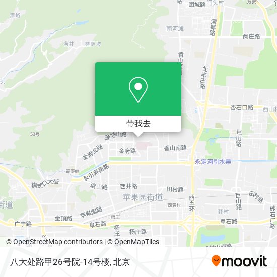 八大处路甲26号院-14号楼地图