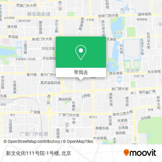 新文化街111号院-1号楼地图