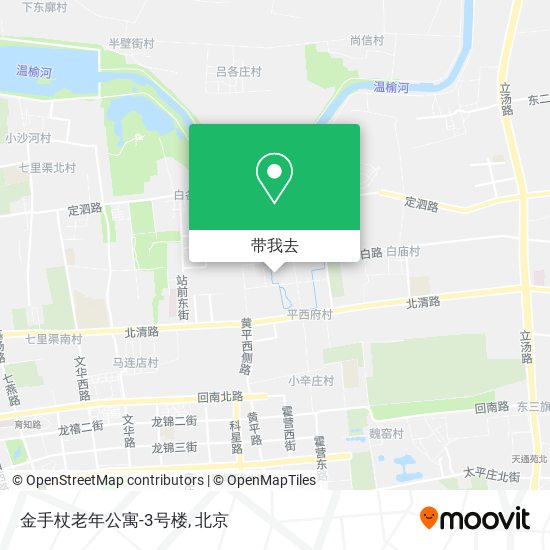 金手杖老年公寓-3号楼地图