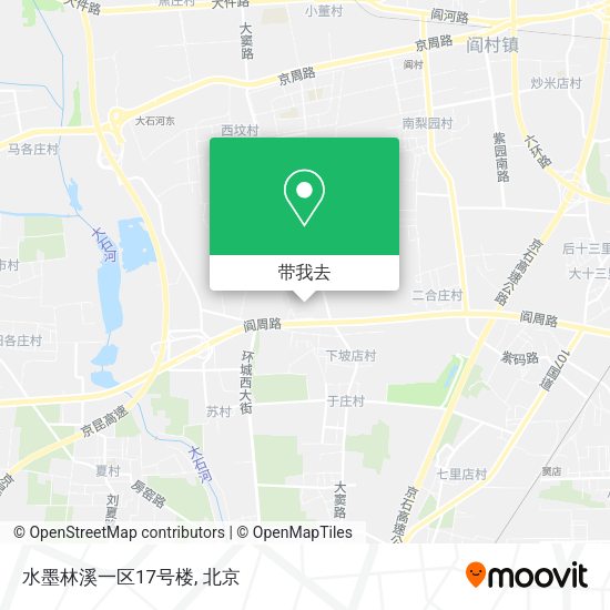 水墨林溪一区17号楼地图