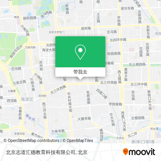 北京志道汇德教育科技有限公司地图