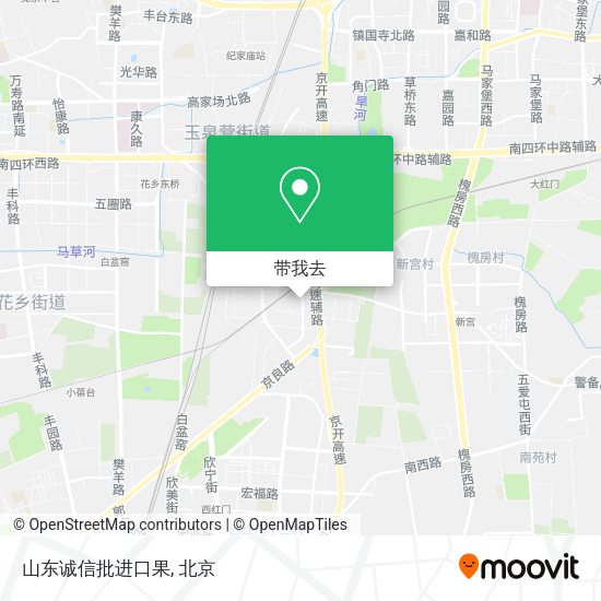 山东诚信批进口果地图