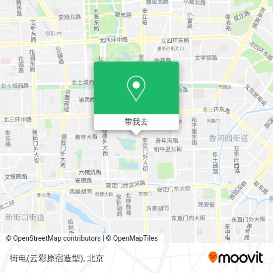 街电(云彩原宿造型)地图