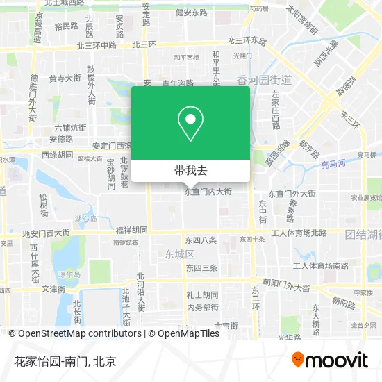 花家怡园-南门地图