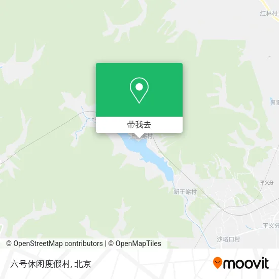 六号休闲度假村地图