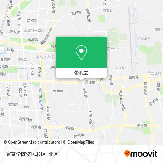 赛普学院济民校区地图
